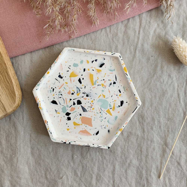 Hexagon Trivet - Speckle by Badger & Birch