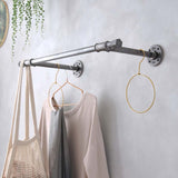 Notting Hill Industrial Clothes Rail British Made Notting Hill Industrial Clothes Rail by Industrial By Design