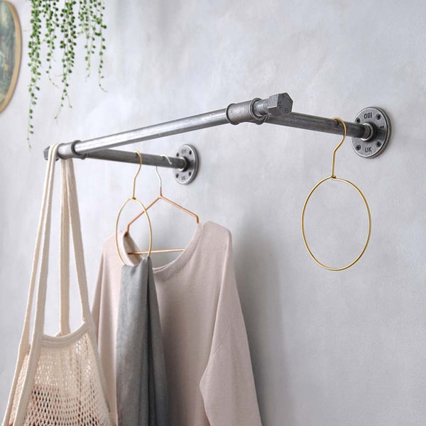 Notting Hill Industrial Clothes Rail by Industrial By Design