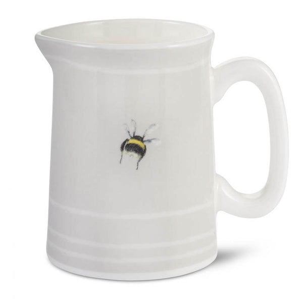 Bee & Stripe Jug by Mosney Mill