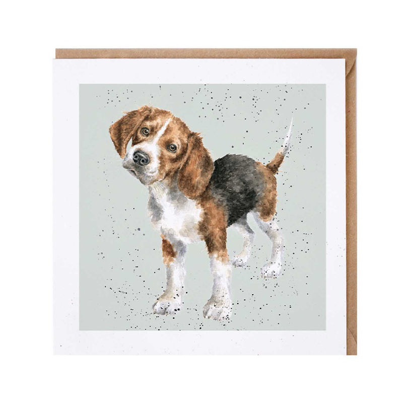Beagle Dog Card British Made Beagle Dog Card by Wrendale