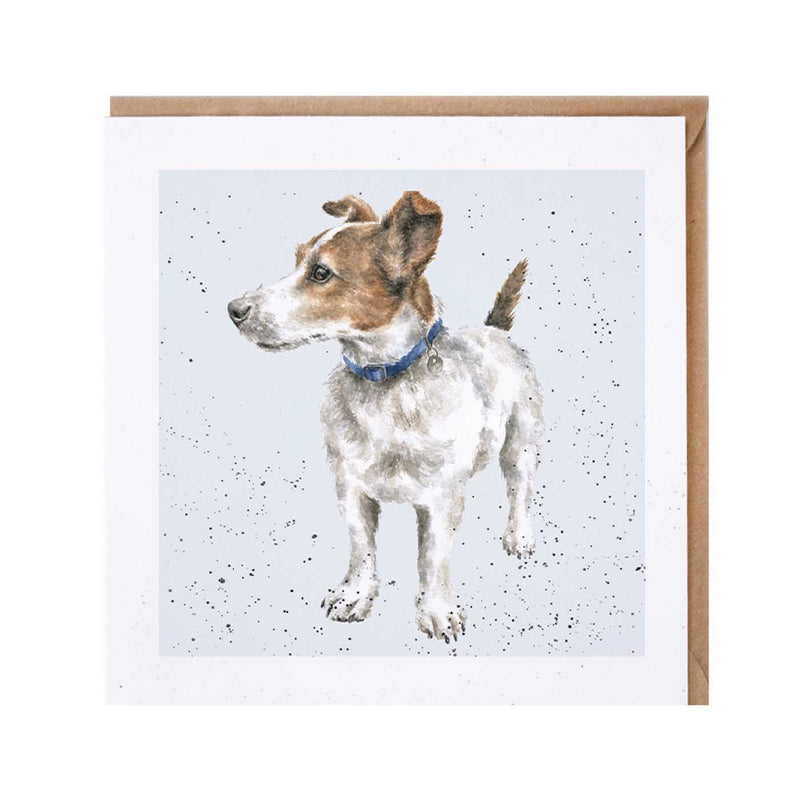 Jack Russell Dog Card British Made Jack Russell Dog Card by Wrendale