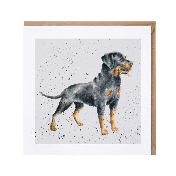 Rottweiler Dog Card by Wrendale