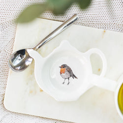 Robin Teabag Tidy British Made Robin Teabag Tidy by Toasted Crumpet