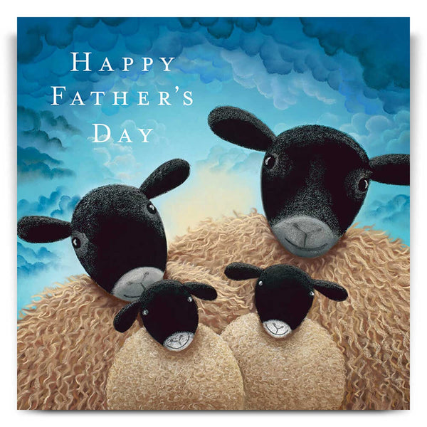 Family Portrait Father's Day Card by Lucy Pittaway