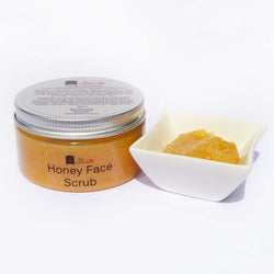 Honey Face Scrub British Made Honey Face Scrub by Bee Cosmetics