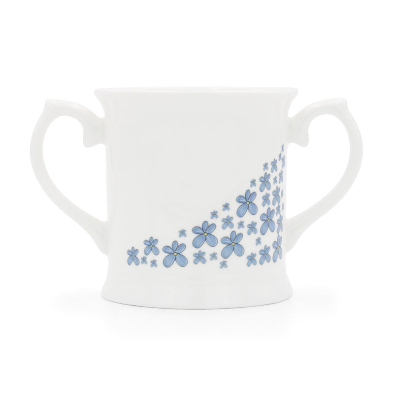 Forget-Me-Not China Mug British Made Forget-Me-Not China Mug by Welsh Connection