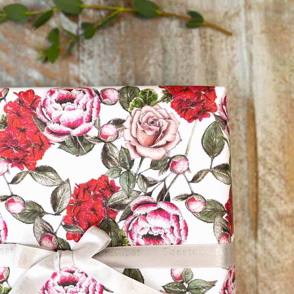 In Full Bloom Wrapping Paper by Toasted Crumpet