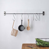 Kitchen Storage Rack With Hooks British Made Kitchen Storage Rack With Hooks by Industrial By Design