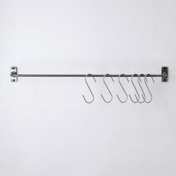 Kitchen Storage Rack With Hooks by Industrial By Design