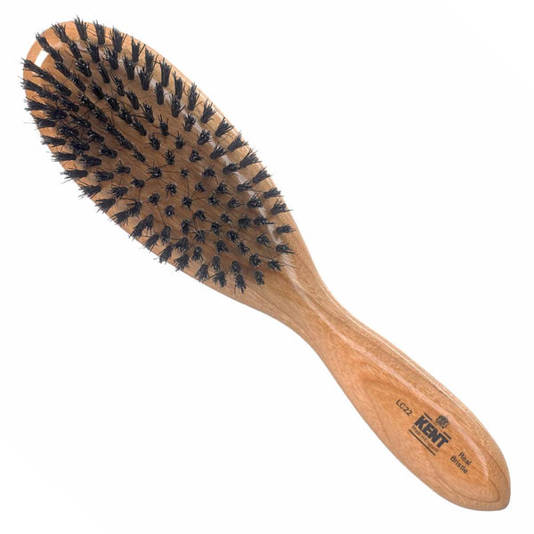 Ladies Finest Pure Bristle Oval Hairbrush by Kent Brushes