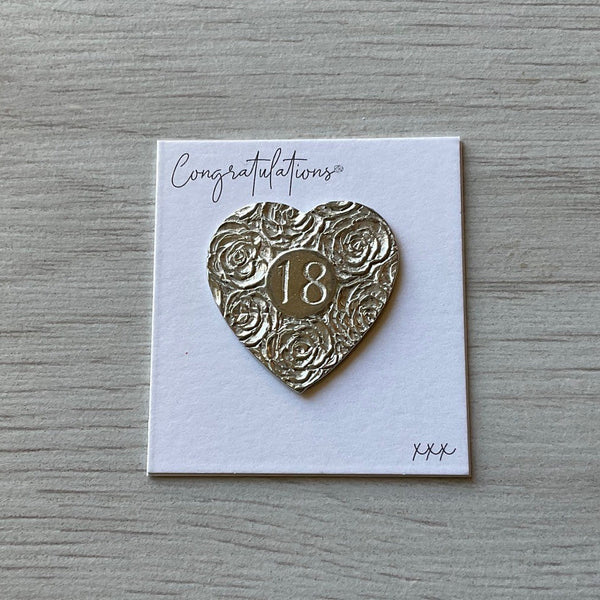 18th Birthday Token by Compton & Clarke
