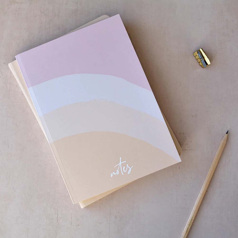 A5 Sunset Notebook British Made A5 Sunset Notebook by Tres Paper Co
