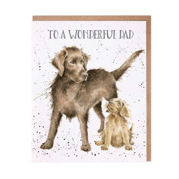 To a Wonderful Dad Card by Wrendale