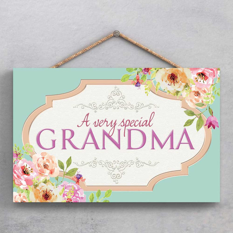 A Very Special Grandma Sign British Made A Very Special Grandma Sign by Vivid Squid