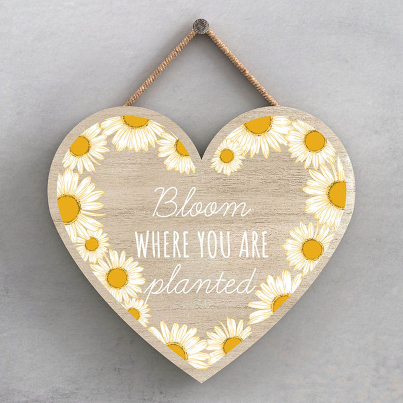 Bloom where you are planted Plaque British Made Bloom where you are planted Plaque by Vivid Squid