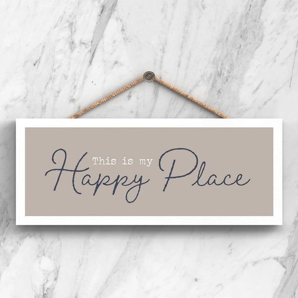 This is my happy place Sign by Vivid Squid