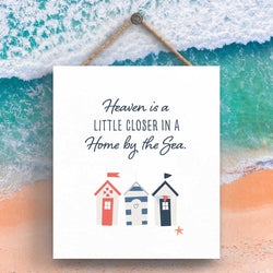 Beach Heaven Sign British Made Beach Heaven Sign by Vivid Squid