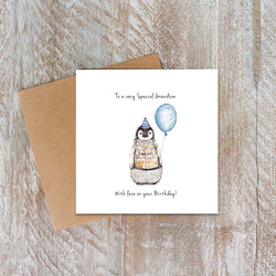 Special Grandson Card British Made Special Grandson Card by Toasted Crumpet