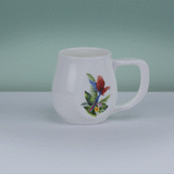 Parrot Mug British Made Parrot Mug by Buddy Mugs