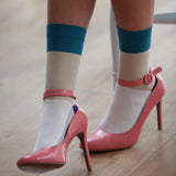 Victoria Women's Socks - Taupe British Made Victoria Women's Socks - Taupe by Peper Harow