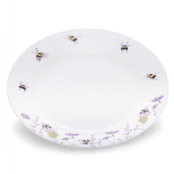 Bee & Flower China Side Plate British Made Bee & Flower China Side Plate by Mosney Mill
