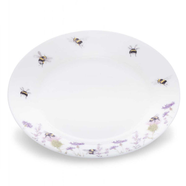 Bee & Flower China Side Plate by Mosney Mill