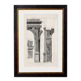 C.1796 Architectural Studies of Arches Framed Print British Made C.1796 Architectural Studies of Arches Framed Print by T A Interiors