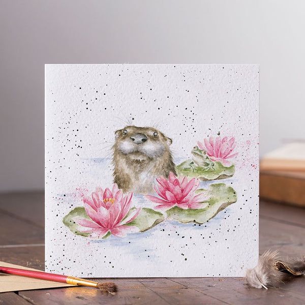 Lily (Otter) Card by Wrendale