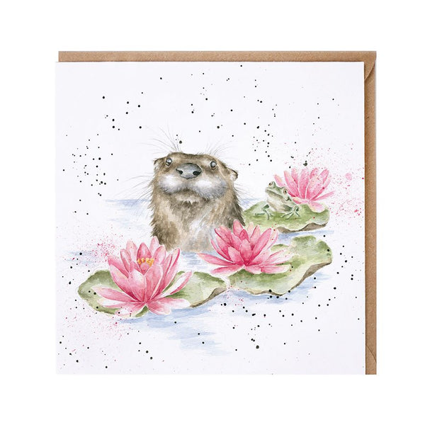 Lily (Otter) Card by Wrendale