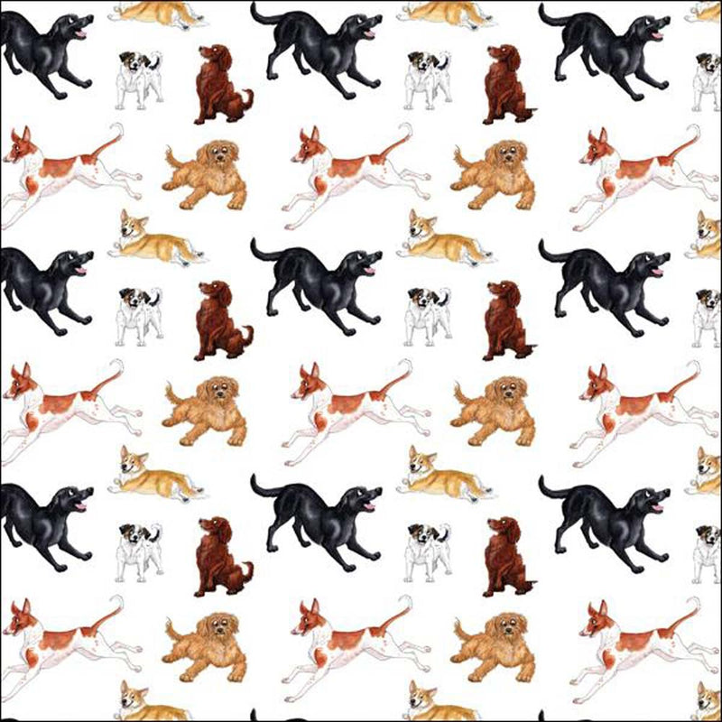 Gift Wrap Dogs British Made Gift Wrap Dogs by Splimple