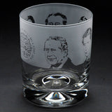 King Charles III Coronation | Whisky Tumbler Glass | Engraved British Made King Charles III Coronation | Whisky Tumbler Glass | Engraved by Glyptic Glass Art