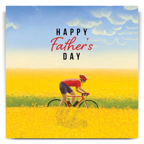 Gold Fields Father's Day Card by Lucy Pittaway