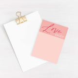 Set of 3 Notepad, Love, Happy & Gratitude British Made Set of 3 Notepad, Love, Happy & Gratitude by Tres Paper Co