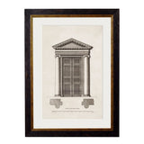 C.1756 Architectural Studies of Doors Framed Prints British Made C.1756 Architectural Studies of Doors Framed Prints by T A Interiors