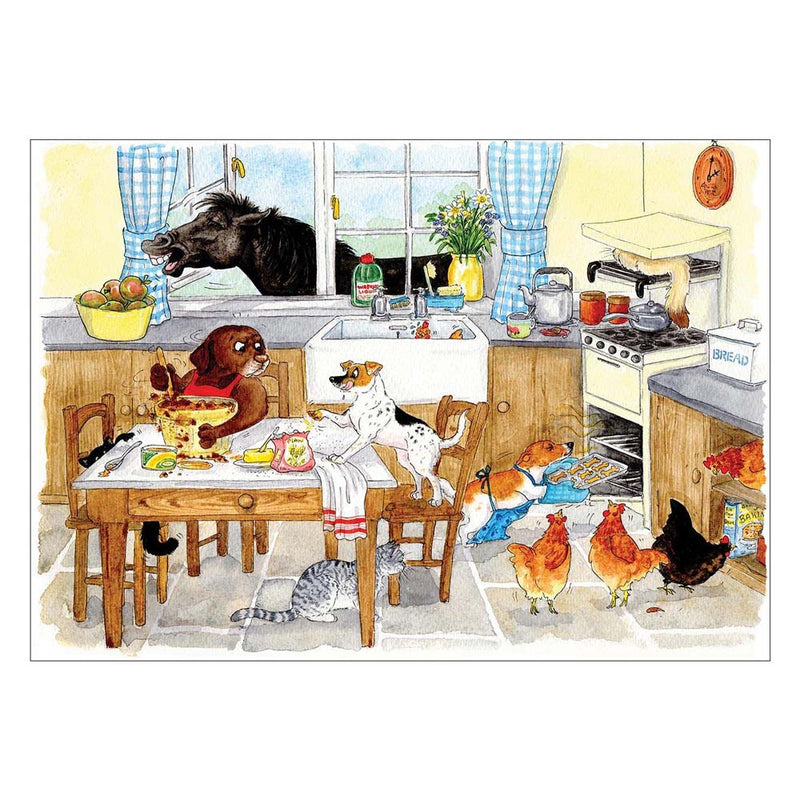 Too many cooks Card British Made Too many cooks Card by Splimple