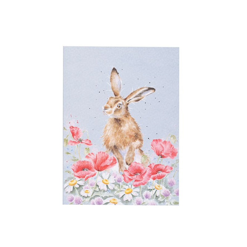 Field of Flowers - Hare A6 Notebook British Made Field of Flowers - Hare A6 Notebook by Wrendale