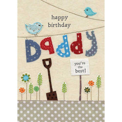 Daddy Birthday Card - Picnic Time British Made Daddy Birthday Card - Picnic Time by Blue Eyed Sun