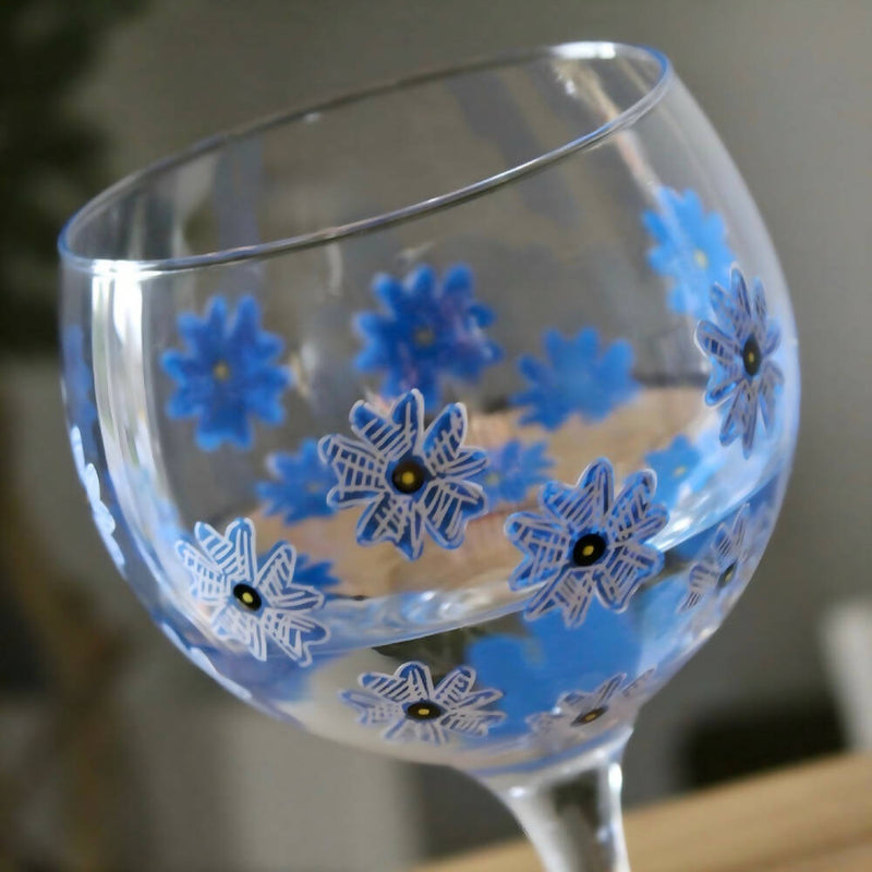 Forget-Me-Not Gin Glass British Made Forget-Me-Not Gin Glass by Samara Ball