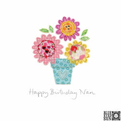 Nan Birthday Card - Sew Delightful British Made Nan Birthday Card - Sew Delightful by Blue Eyed Sun