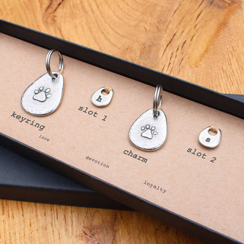 My Dog & Me Key Charm & Collar Set British Made My Dog & Me Key Charm & Collar Set by Kutuu