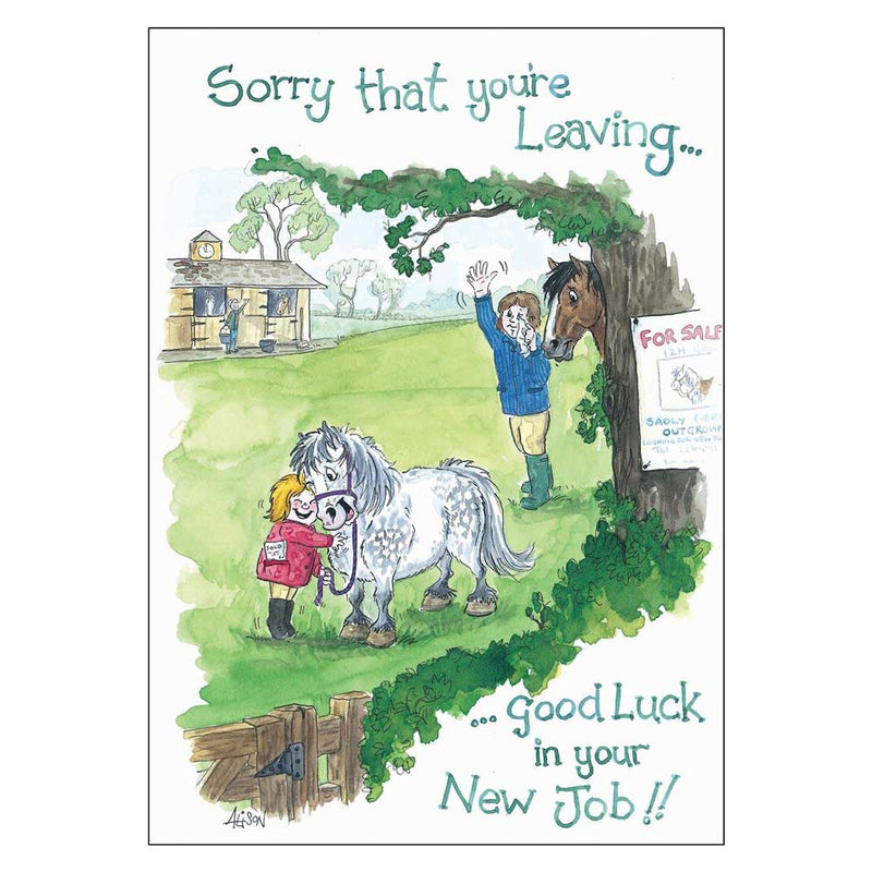 Good Luck in your new Job Card British Made Good Luck in your new Job Card by Splimple