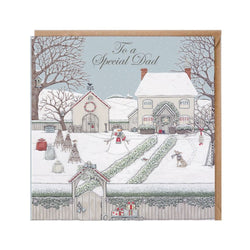 To a Special Dad - Christmas Card British Made To a Special Dad - Christmas Card by Sally Swannell