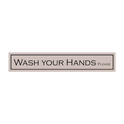 Wash Your Hands Please British Made Wash Your Hands Please by Wit With Wisdom