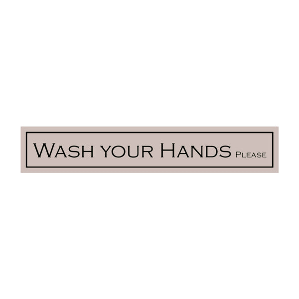 Wash Your Hands Please by Wit With Wisdom