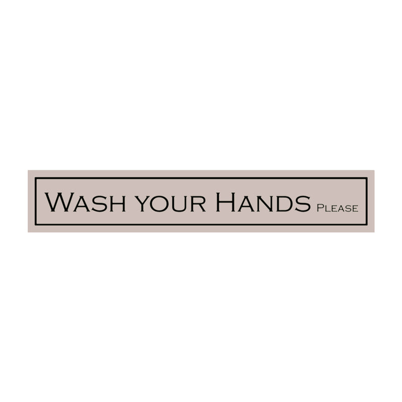Wash Your Hands Please British Made Wash Your Hands Please by Wit With Wisdom