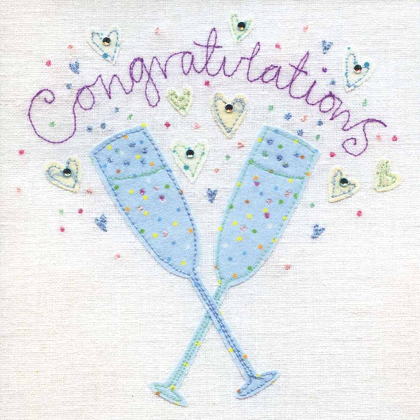 Congratulations Card - Vintage by Blue Eyed Sun