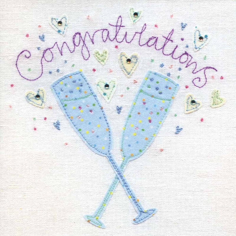 Congratulations Card British Made Congratulations Card - Vintage by Blue Eyed Sun